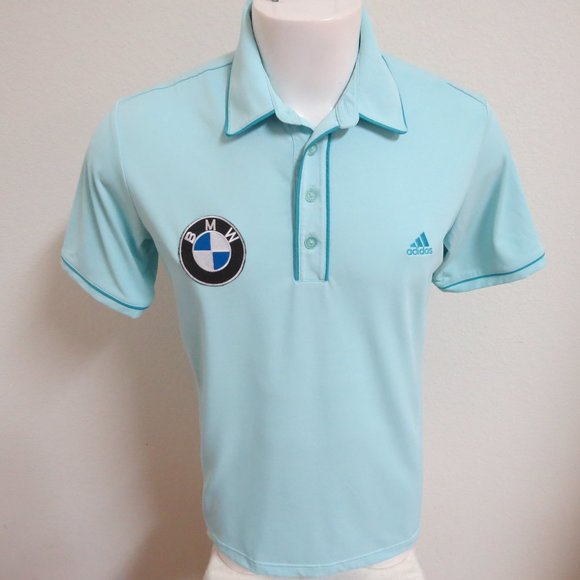 Adidas Golf Mens Polyester 63y Polo 